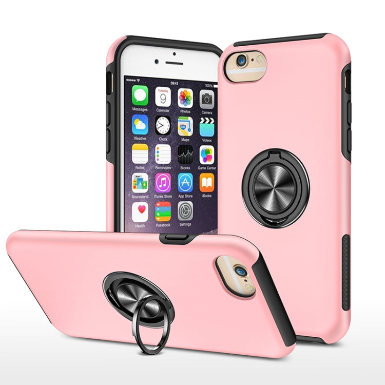 Magnetic Ring Kickstand Shockproof Phone Case For iPhone 6