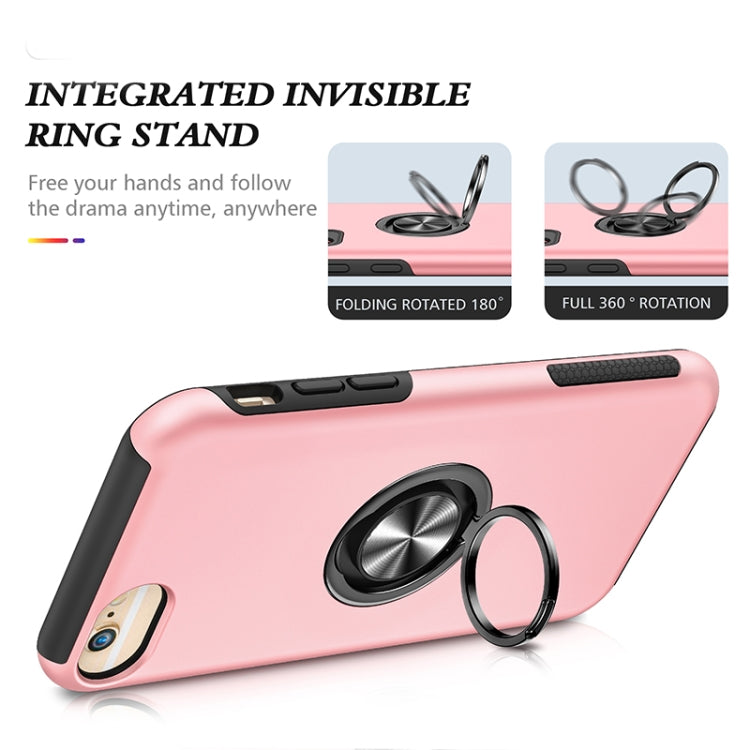 Magnetic Ring Kickstand Shockproof Phone Case For iPhone 6