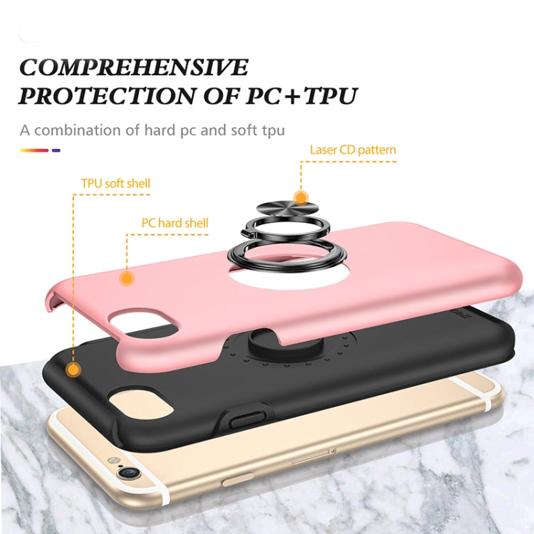 Magnetic Ring Kickstand Shockproof Phone Case For iPhone 6