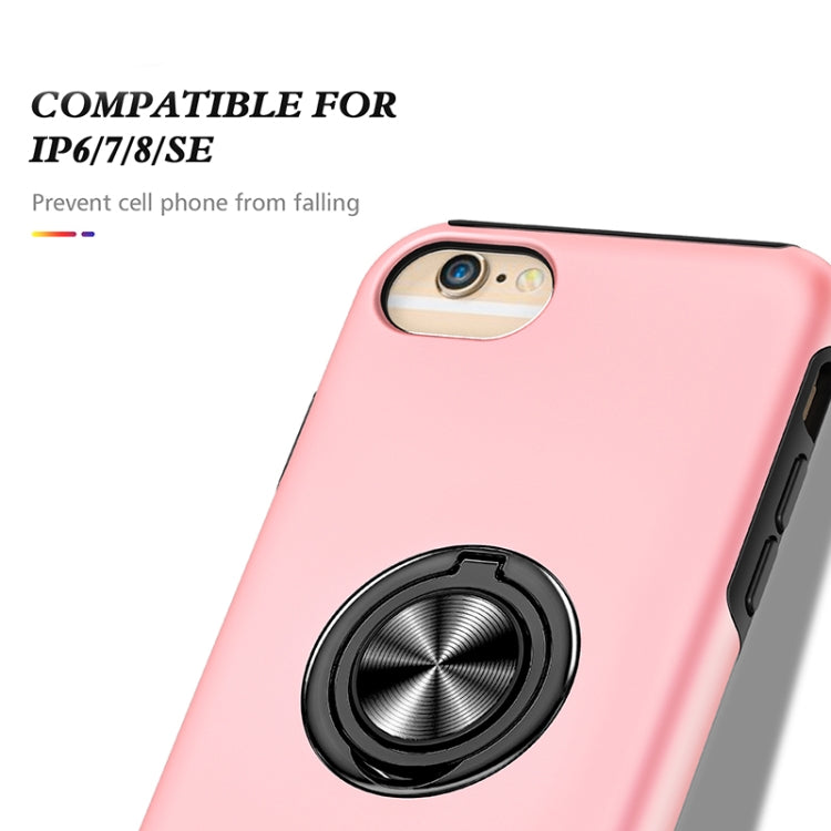 Magnetic Ring Kickstand Shockproof Phone Case For iPhone 6