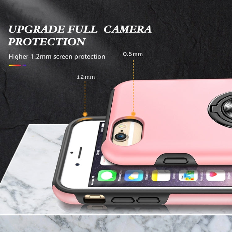 Magnetic Ring Kickstand Shockproof Phone Case For iPhone 6