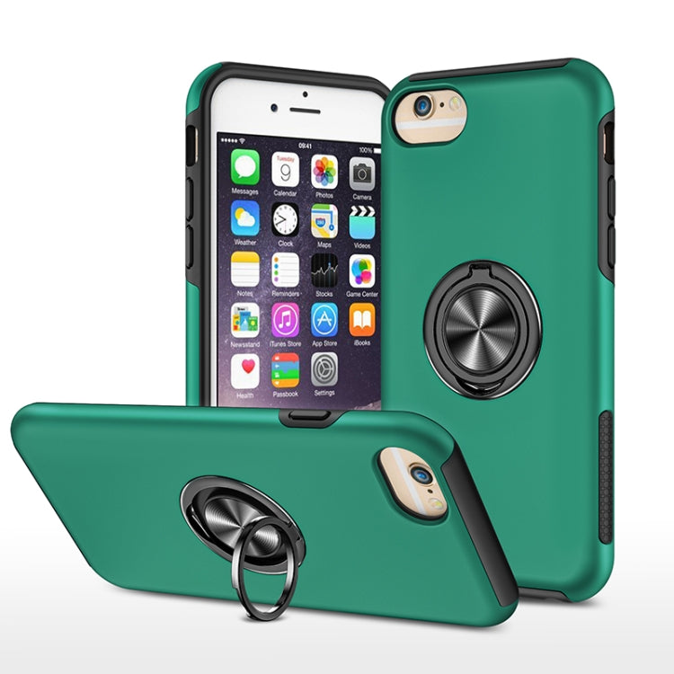 Magnetic Ring Kickstand Shockproof Phone Case For iPhone 6
