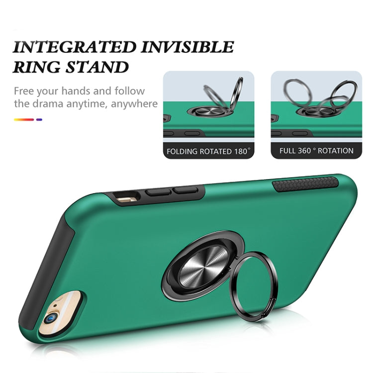 Magnetic Ring Kickstand Shockproof Phone Case For iPhone 6