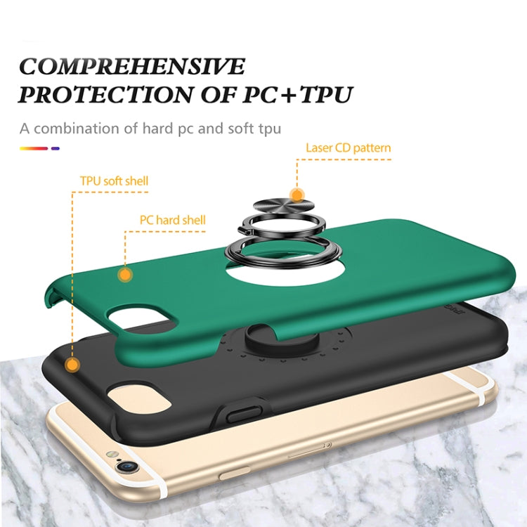 Magnetic Ring Kickstand Shockproof Phone Case For iPhone 6