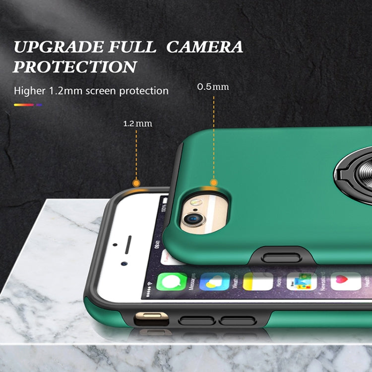Magnetic Ring Kickstand Shockproof Phone Case For iPhone 6