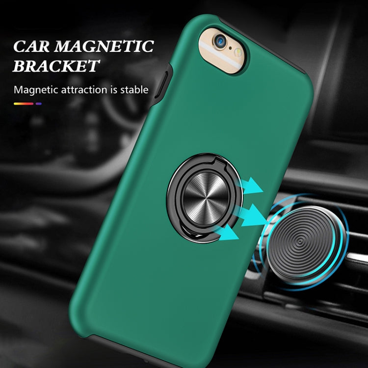 Magnetic Ring Kickstand Shockproof Phone Case For iPhone 6