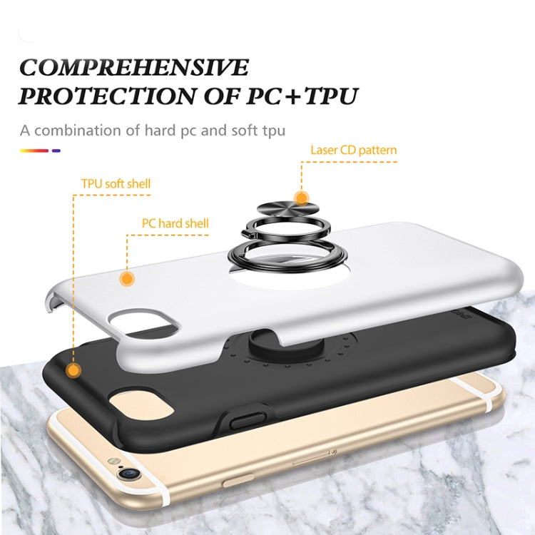 Magnetic Ring Kickstand Shockproof Phone Case For iPhone 6