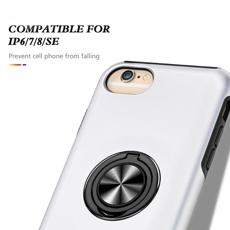 Magnetic Ring Kickstand Shockproof Phone Case For iPhone 6