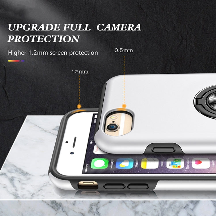 Magnetic Ring Kickstand Shockproof Phone Case For iPhone 6