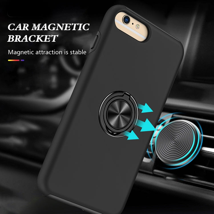 Magnetic Ring Kickstand Shockproof Phone Case For iPhone 6 Plus
