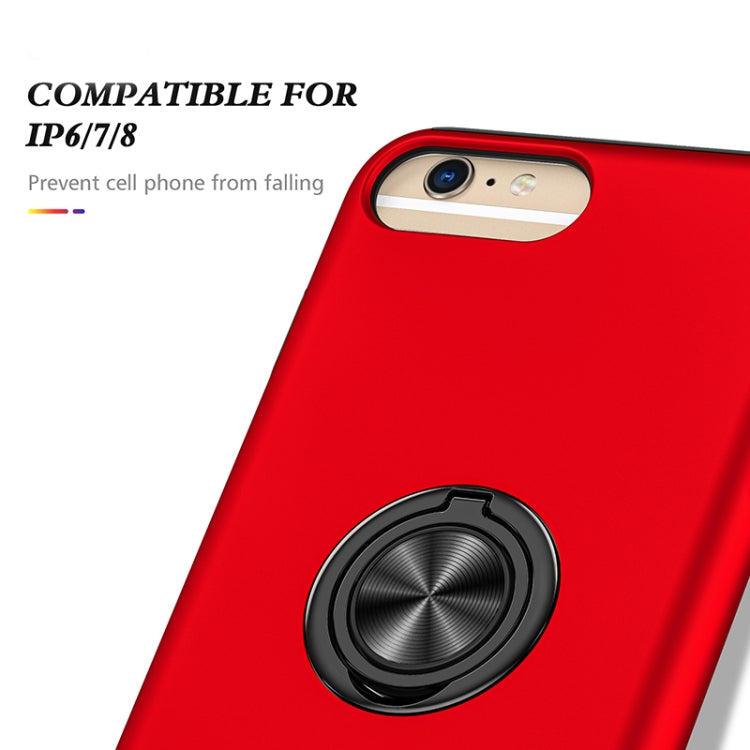 Magnetic Ring Kickstand Shockproof Phone Case For iPhone 6 Plus