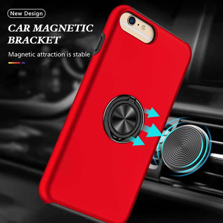 Magnetic Ring Kickstand Shockproof Phone Case For iPhone 6 Plus
