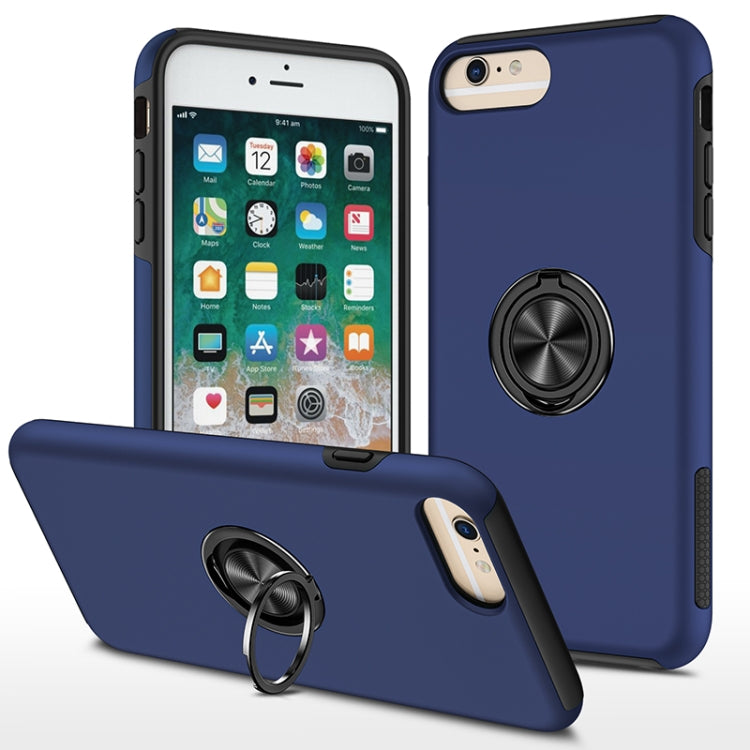 Magnetic Ring Kickstand Shockproof Phone Case For iPhone 6 Plus