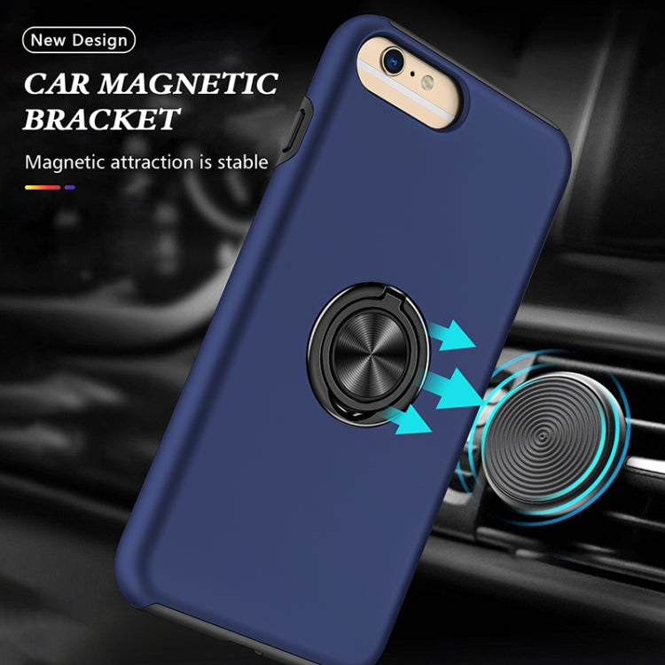Magnetic Ring Kickstand Shockproof Phone Case For iPhone 6 Plus