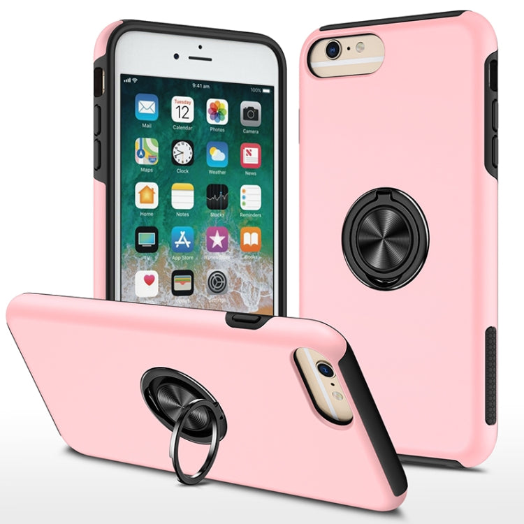 Magnetic Ring Kickstand Shockproof Phone Case For iPhone 6 Plus
