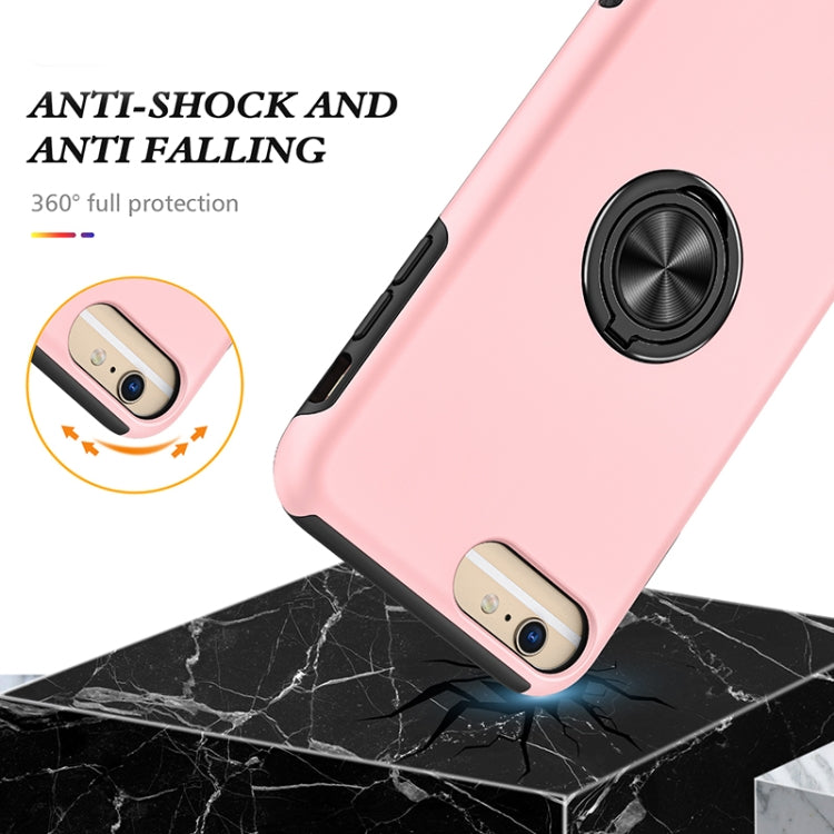 Magnetic Ring Kickstand Shockproof Phone Case For iPhone 6 Plus