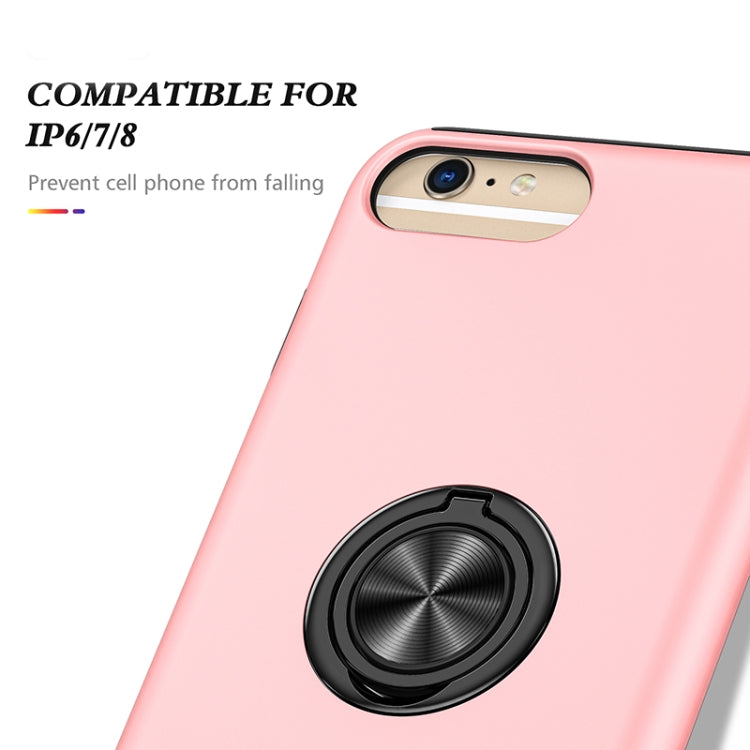 Magnetic Ring Kickstand Shockproof Phone Case For iPhone 6 Plus