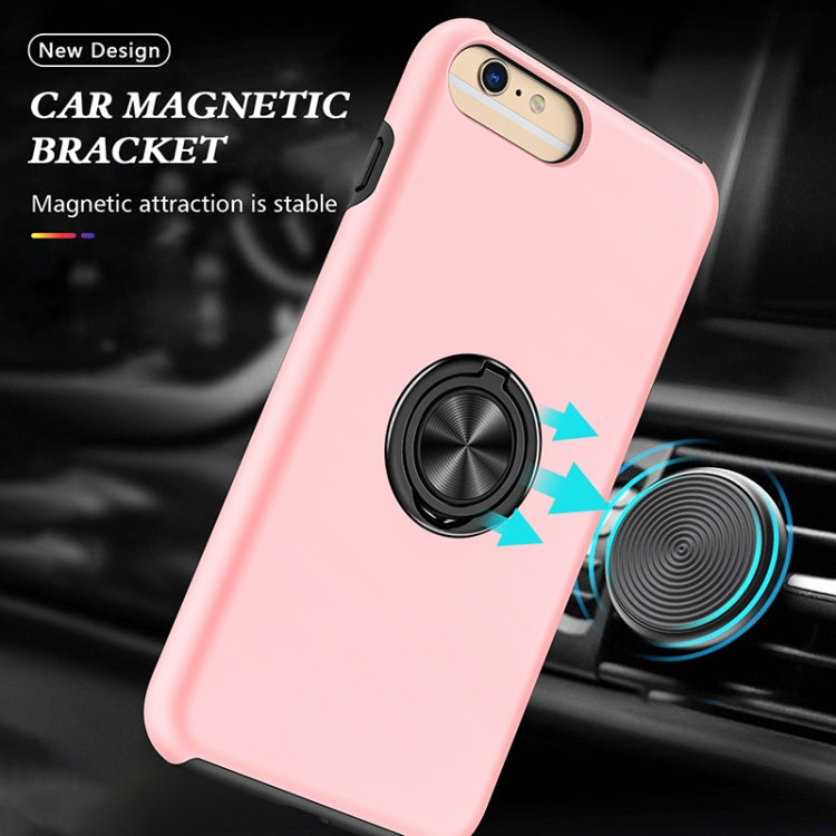 Magnetic Ring Kickstand Shockproof Phone Case For iPhone 6 Plus