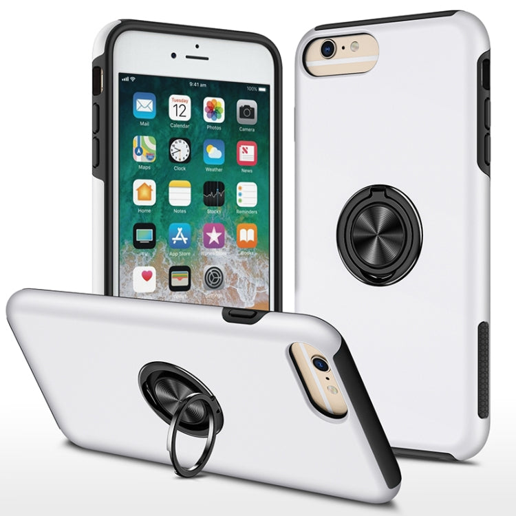 Magnetic Ring Kickstand Shockproof Phone Case For iPhone 6 Plus