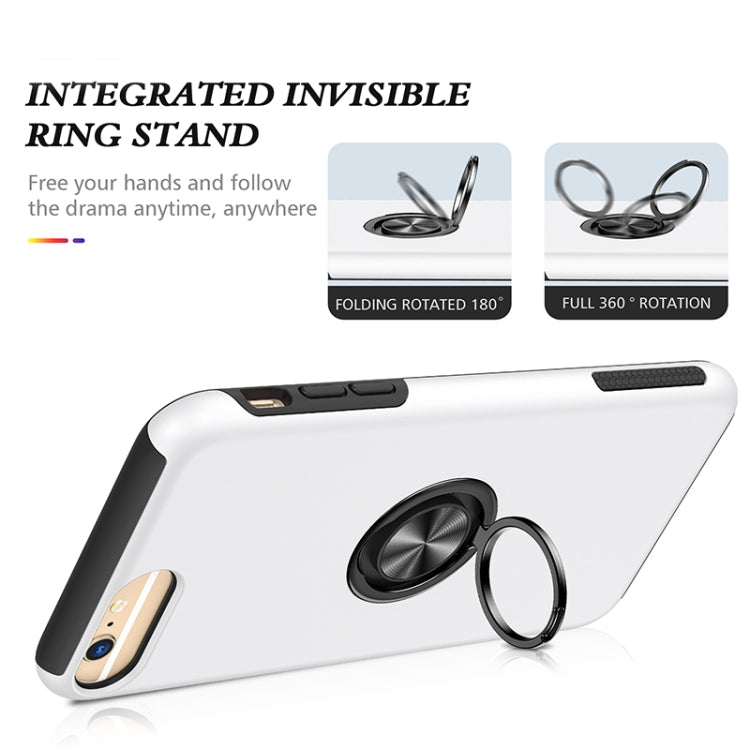 Magnetic Ring Kickstand Shockproof Phone Case For iPhone 6 Plus