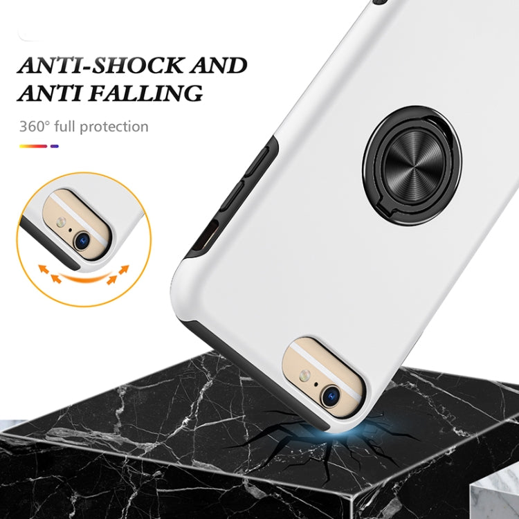 Magnetic Ring Kickstand Shockproof Phone Case For iPhone 6 Plus
