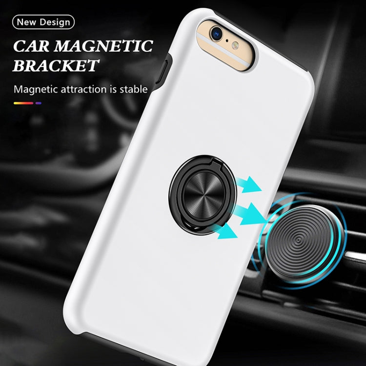 Magnetic Ring Kickstand Shockproof Phone Case For iPhone 6 Plus
