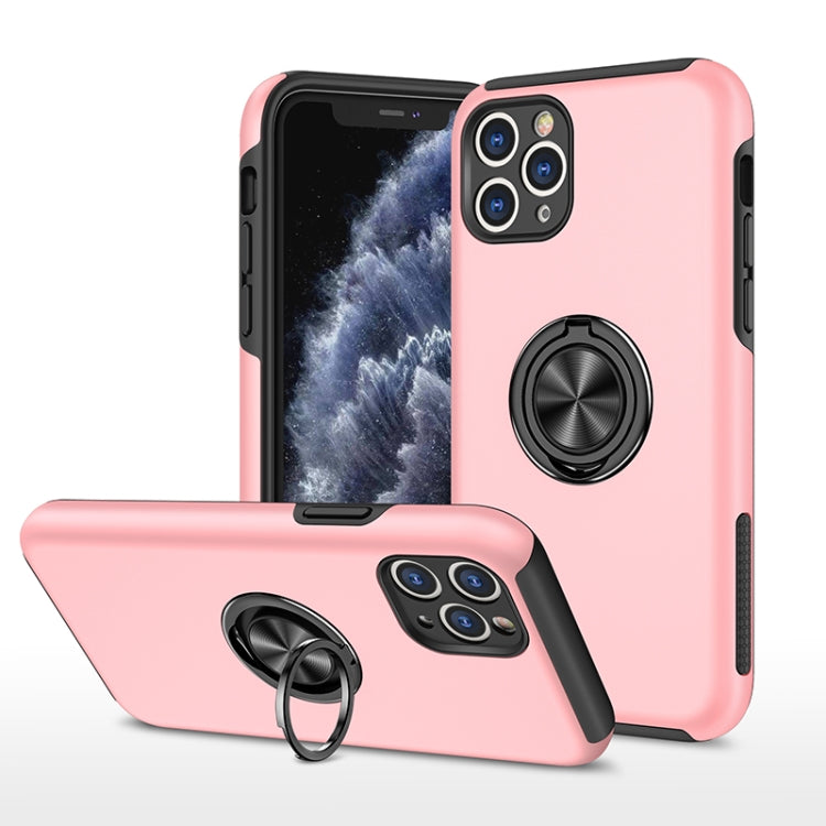 For iPhone 11 Pro Magnetic Ring Kickstand Shockproof Phone Case