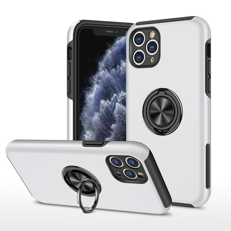 For iPhone 11 Pro Magnetic Ring Kickstand Shockproof Phone Case