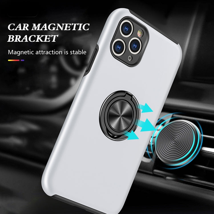 For iPhone 11 Pro Magnetic Ring Kickstand Shockproof Phone Case