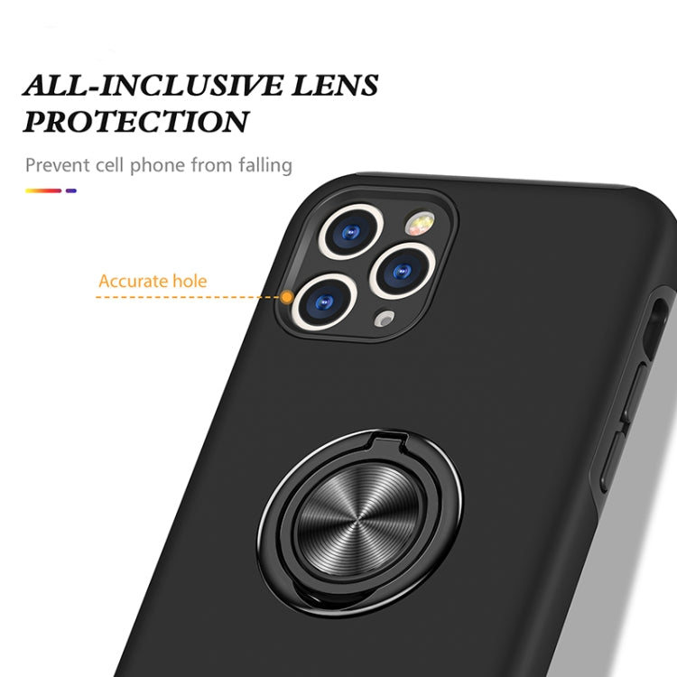 For iPhone 11 Pro Max Magnetic Ring Kickstand Shockproof Phone Case