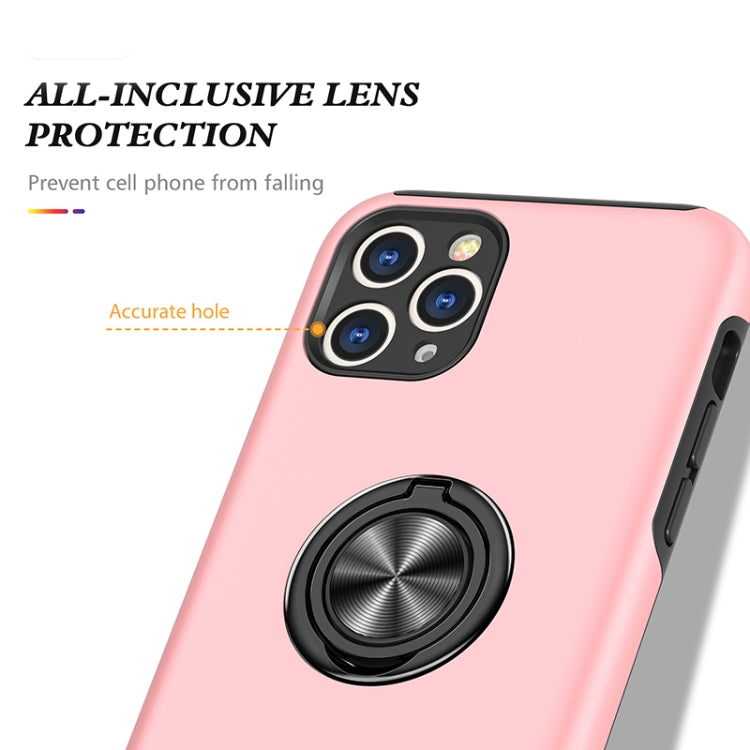For iPhone 11 Pro Max Magnetic Ring Kickstand Shockproof Phone Case