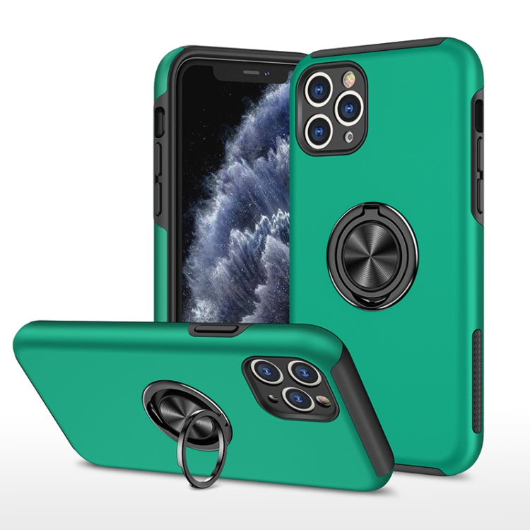 For iPhone 11 Pro Max Magnetic Ring Kickstand Shockproof Phone Case