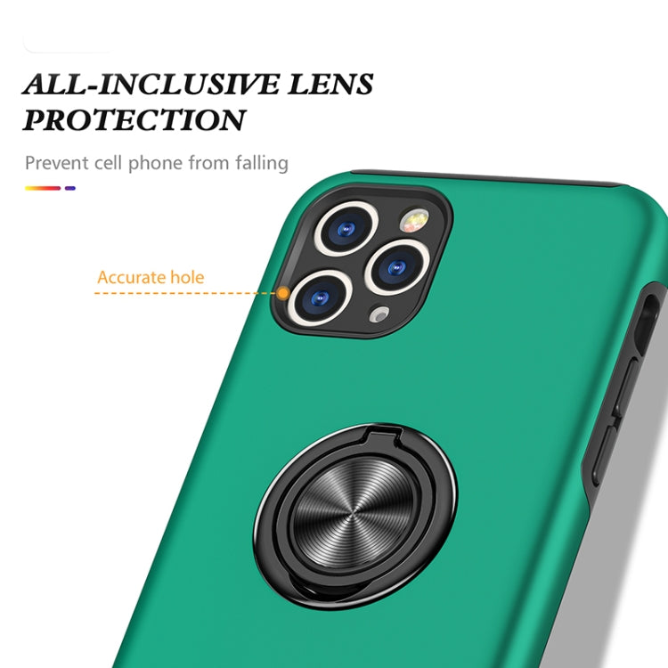 For iPhone 11 Pro Max Magnetic Ring Kickstand Shockproof Phone Case