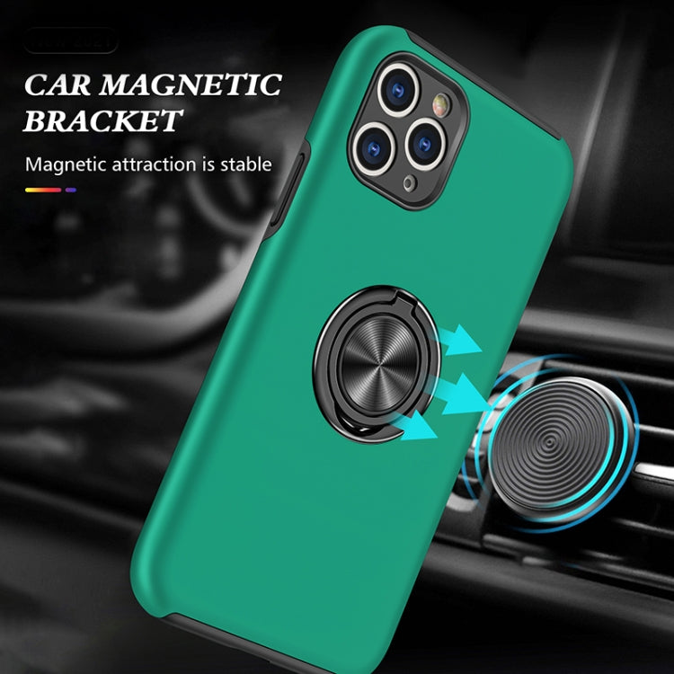 For iPhone 11 Pro Max Magnetic Ring Kickstand Shockproof Phone Case