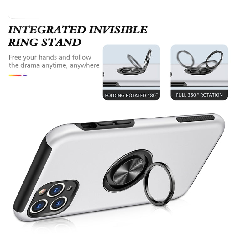 For iPhone 11 Pro Max Magnetic Ring Kickstand Shockproof Phone Case