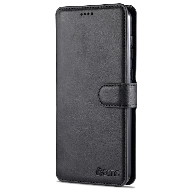 For Samsung Galaxy A02 AZNS Calf Texture Horizontal Flip Leather Case with Holder & Card Slots & Wallet & Photo Frame