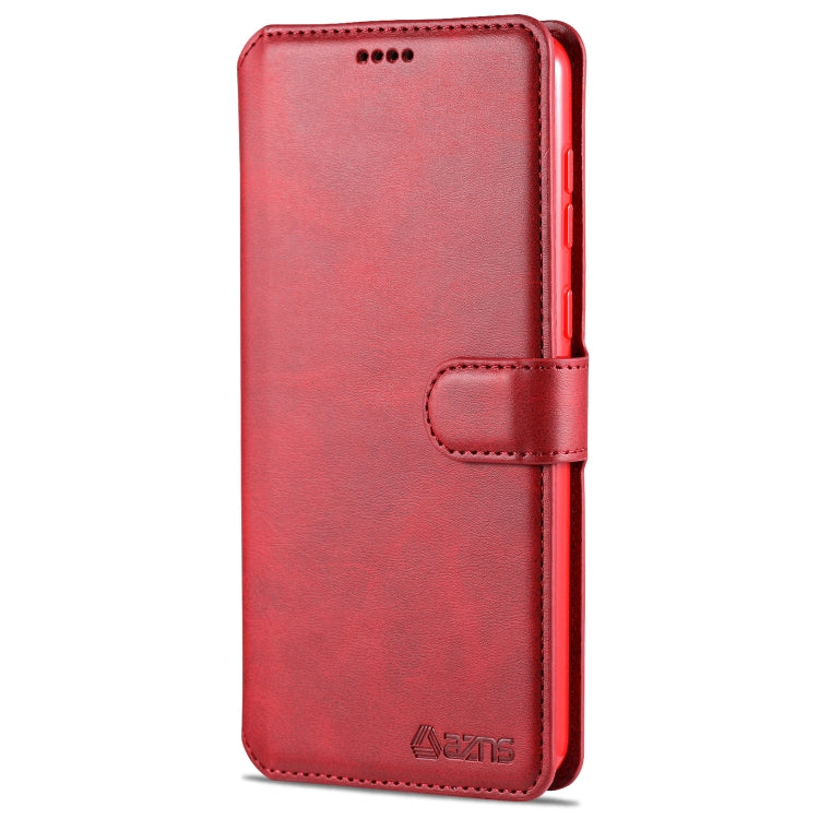 For Samsung Galaxy M02(EU Version) AZNS Calf Texture Horizontal Flip Leather Case with Holder & Card Slots & Wallet & Photo Frame