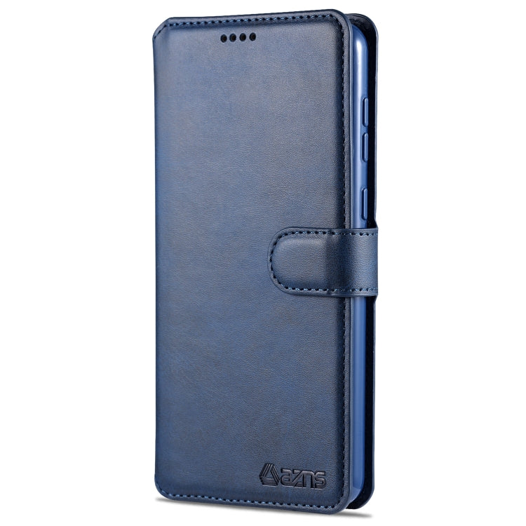For Samsung Galaxy M02(EU Version) AZNS Calf Texture Horizontal Flip Leather Case with Holder & Card Slots & Wallet & Photo Frame