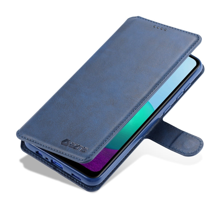 For Samsung Galaxy M02(EU Version) AZNS Calf Texture Horizontal Flip Leather Case with Holder & Card Slots & Wallet & Photo Frame
