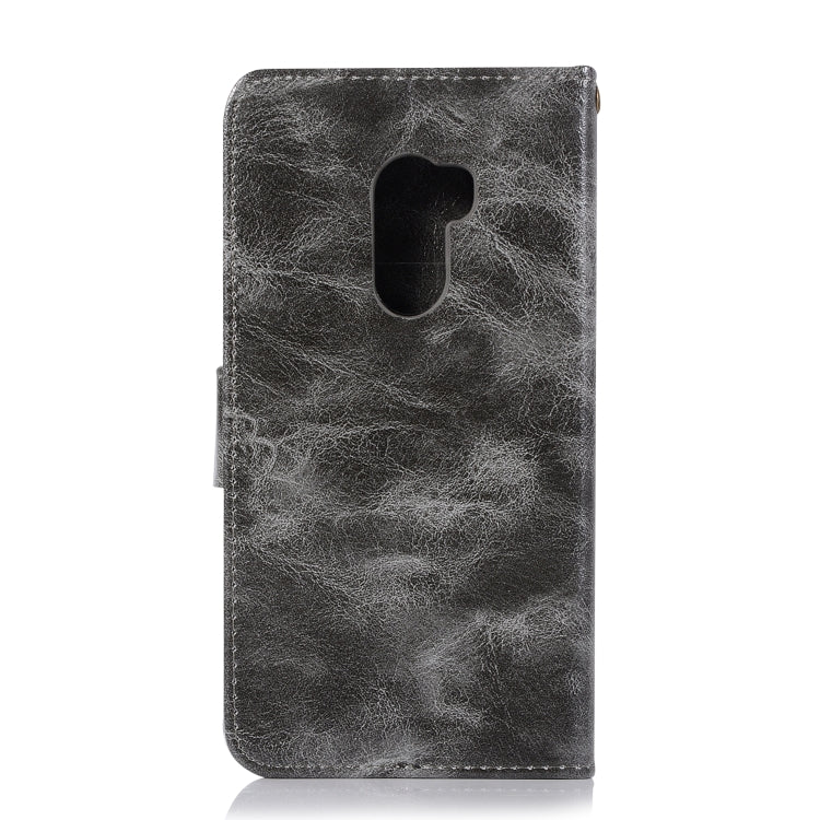 For HTC X10 Retro Copper Buckle Crazy Horse Horizontal Flip PU Leather Case with Holder & Card Slots & Wallet & Lanyard