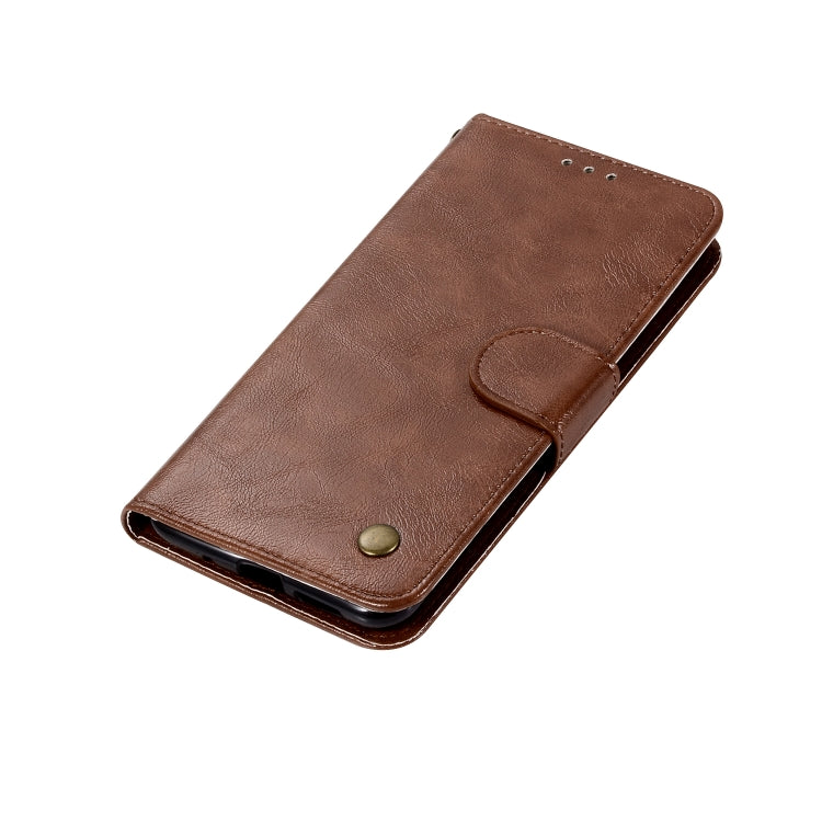 For HTC X10 Retro Copper Buckle Crazy Horse Horizontal Flip PU Leather Case with Holder & Card Slots & Wallet & Lanyard