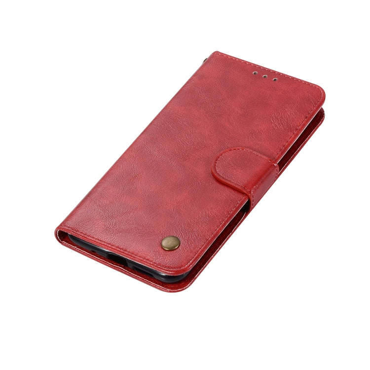 For HTC X10 Retro Copper Buckle Crazy Horse Horizontal Flip PU Leather Case with Holder & Card Slots & Wallet & Lanyard