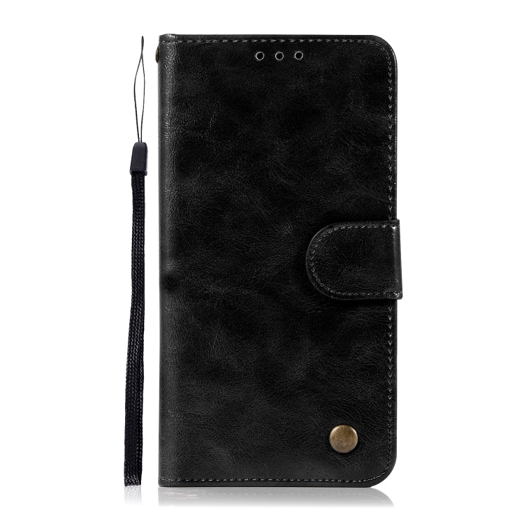 For HTC X10 Retro Copper Buckle Crazy Horse Horizontal Flip PU Leather Case with Holder & Card Slots & Wallet & Lanyard