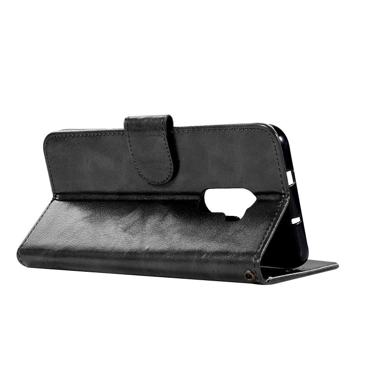 For HTC X10 Retro Copper Buckle Crazy Horse Horizontal Flip PU Leather Case with Holder & Card Slots & Wallet & Lanyard