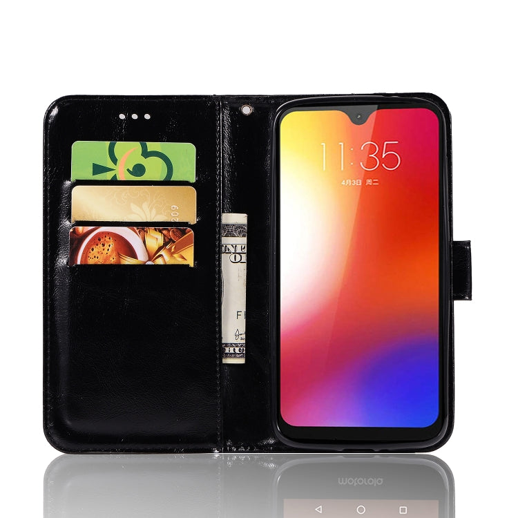 For Motorola Moto G7 Retro Copper Buckle Crazy Horse Horizontal Flip PU Leather Case with Holder & Card Slots & Wallet & Lanyard