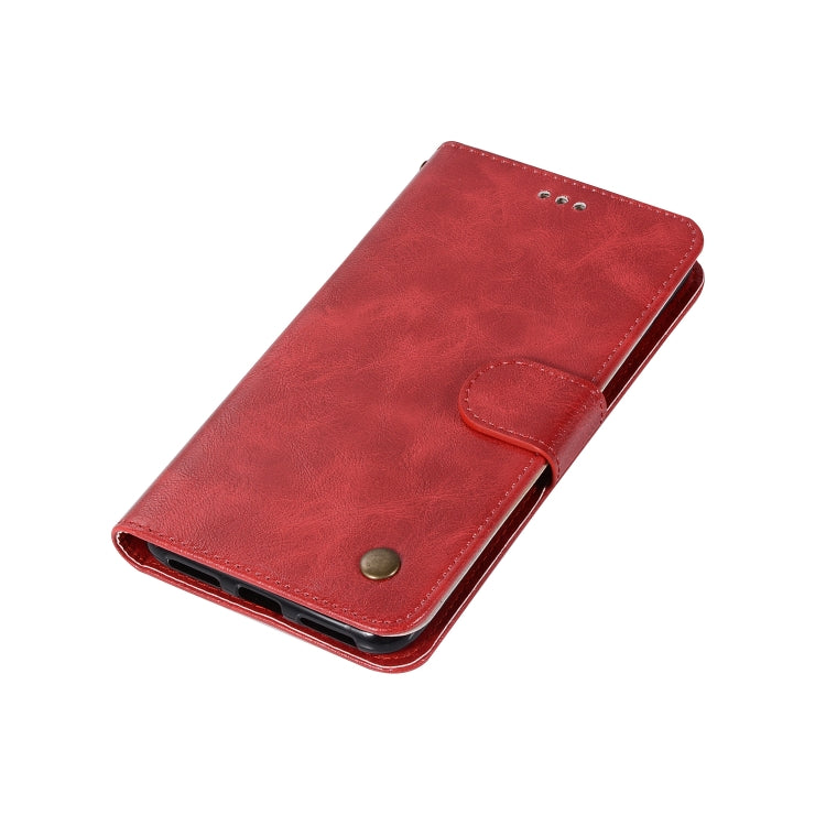For ASUS Zenfone 4 Max ZC520KL Retro Copper Buckle Crazy Horse Horizontal Flip PU Leather Case with Holder & Card Slots & Wallet & Lanyard