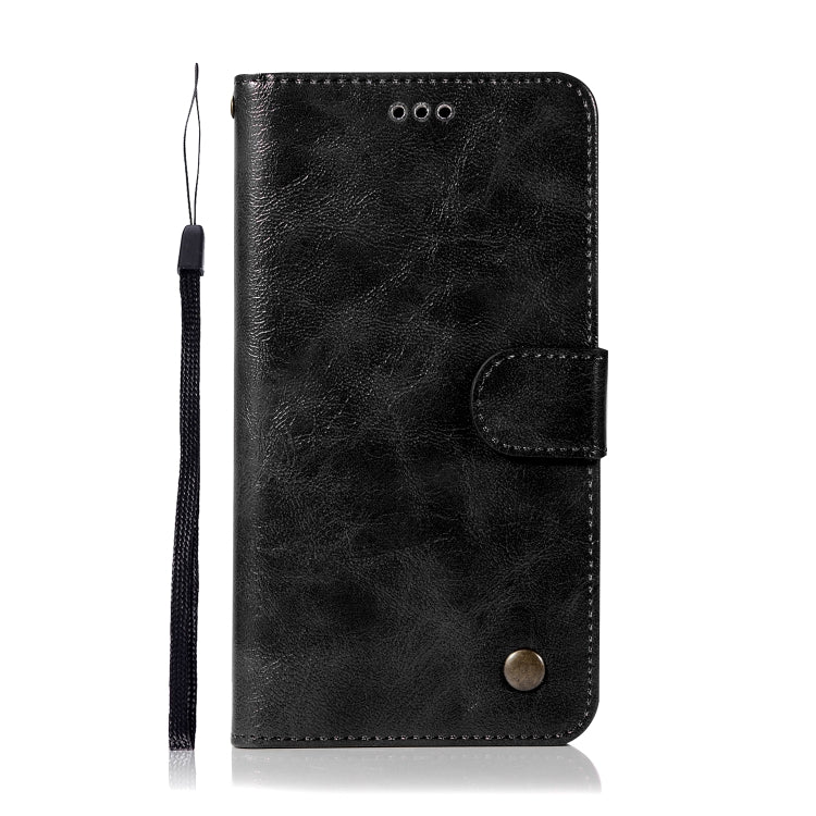 For ASUS Zenfone 4 Max ZC520KL Retro Copper Buckle Crazy Horse Horizontal Flip PU Leather Case with Holder & Card Slots & Wallet & Lanyard