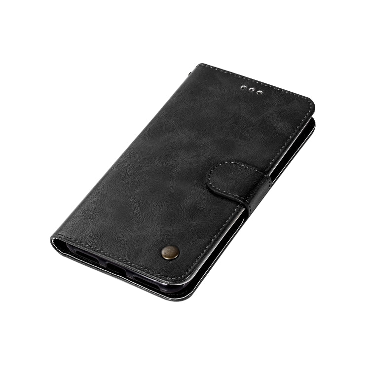 For ASUS Zenfone 4 Max ZC520KL Retro Copper Buckle Crazy Horse Horizontal Flip PU Leather Case with Holder & Card Slots & Wallet & Lanyard