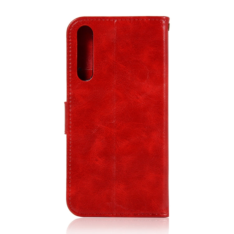 For Huawei Honor 9X / 9X Pro Retro Copper Buckle Crazy Horse Horizontal Flip PU Leather Case with Holder & Card Slots & Wallet & Lanyard