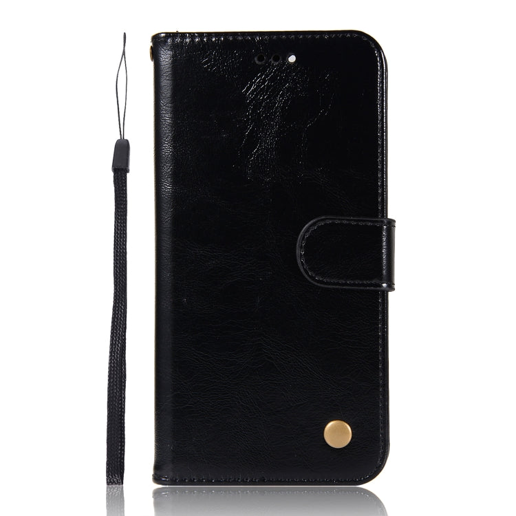 For Galaxy M20 Retro Copper Buckle Crazy Horse Horizontal Flip PU Leather Case with Holder & Card Slots & Wallet & Lanyard